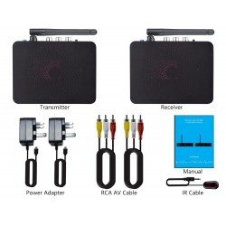 Transmissor e Receptor de Áudio e Vídeo Sem Fios 