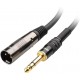 Cabo XLR a TRS de 6,35mm - 1,8m