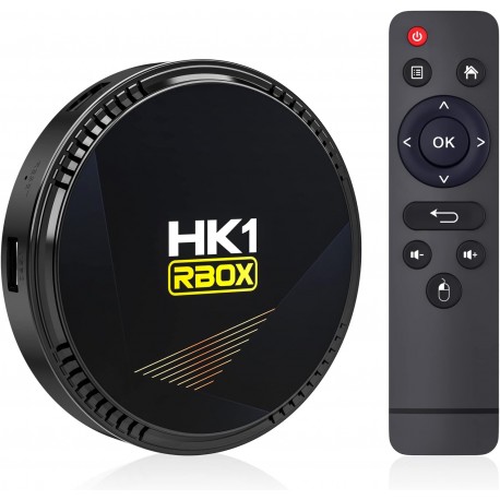 Box Android HK1 - Ultra HD 8K, Android 12.0 e Conectividade WIFI6