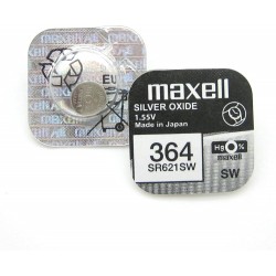 Pack de 5 Pilhas Maxell Professional 364 SR621SW