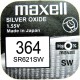 Pack de 5 Pilhas Maxell Professional 364 SR621SW