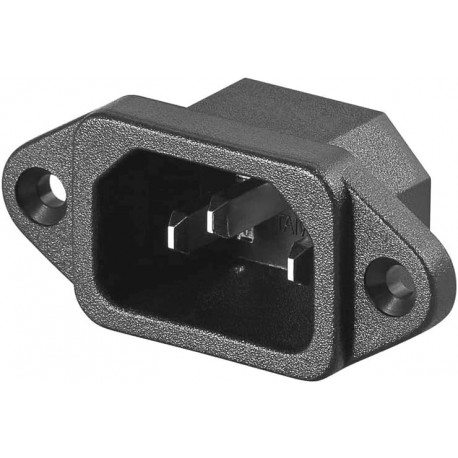Conector IEC C14 Macho de Alta Performance 