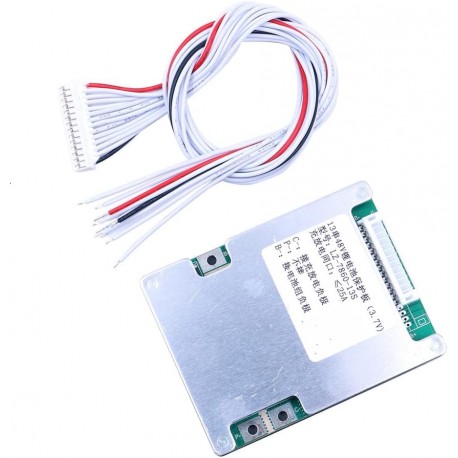 Placa BMS de Proteção 48V 25A 13Series 