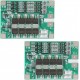Pack de 2 Placas de Proteção BMS 3S 12V 40A para Baterias de Lítio 