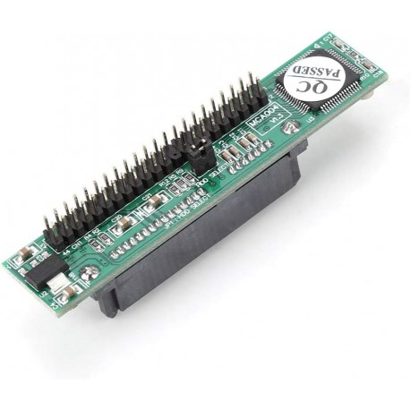 Adaptador Conversor HDD SATA Fêmea para IDE 44 Pin Macho de 2,5 Polegadas 