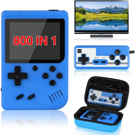 Retro PlayMax: Consola de Videojogos Portátil com 800 Jogos Clássicos