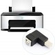 Adaptador USB 2.0 Tipo B de 90 Graus
