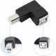 Adaptador USB 2.0 Tipo B de 90 Graus