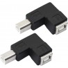 Adaptador USB 2.0 Tipo B de 90 Graus