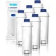 Pack de 6 Filtros de Água DLSC002 para Máquinas DeLonghi 