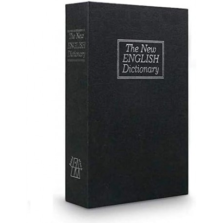 Cofre Livro Secreto com Fechadura de Combinação 