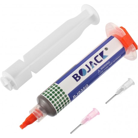 Pasta de Solda de Baixa Temperatura com Seringa e Acessórios