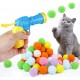 Pistola Lança Bolas de Pelúcia para Gatos