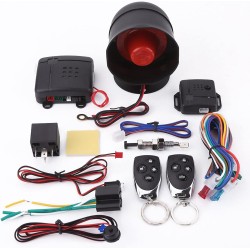 Sistema de Alarme Universal para Automóvel com Controlo Remoto 