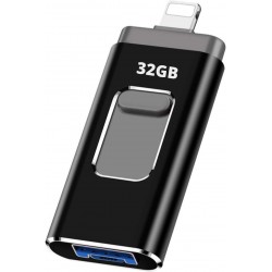 Pen LASHDRIVE 32GB de Memória USB 4 em 1