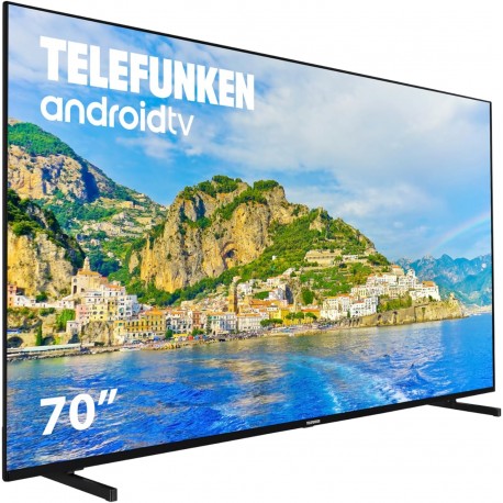 Android TV 4K Telefunken 70DTUA724 de de 70'' 