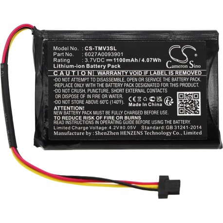Bateria para TomTom 4EM0.001.01
