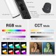 Varinha de Luz LED RGB Magnética