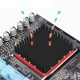  Kit Dissipador de Calor em Alumínio