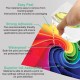 10 Folhas de Papel Autocolante de Vinil A4 Impermeável