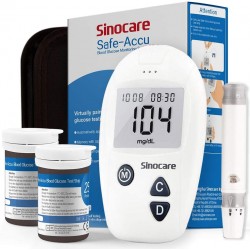  Kit Completo Safe Accu para Monitorização da Glicose no Sangue