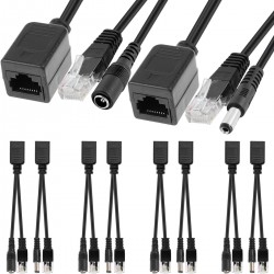  Kit de Adaptadores Passivos PoE RJ45 