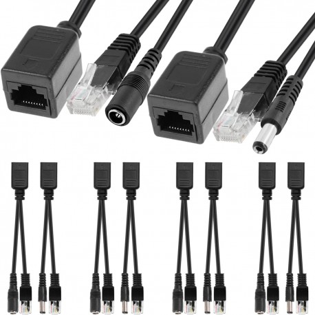  Kit de Adaptadores Passivos PoE RJ45 