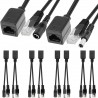  Kit de Adaptadores Passivos PoE RJ45 