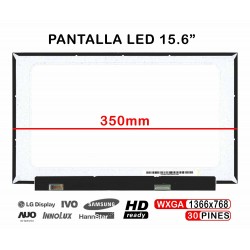 ECRÃ LED 15.6'' WXGA HD para Portátil - Modelo NT156WHM-N40