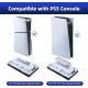 Suporte Vertical Multifuncional com Ventilação e Carregamento Duplo para Playstation 5 PS5