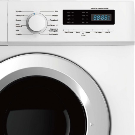  Máquina de Lavar Wonder 8kg Carga Frontal Branca WL8200ED