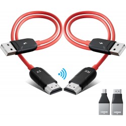  Kit Transmissor e Receptor  HDMI Sem Fios  até 50m 