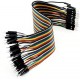  Kit de Cabos Jumper DuPont 120 Peças