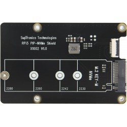 Placa de Expansão X1002 M.2 NVMe SSD para Raspberry Pi 5