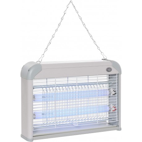  Candeeiro Mata-Insetos Elétrico com Luz Ultravioleta 20W