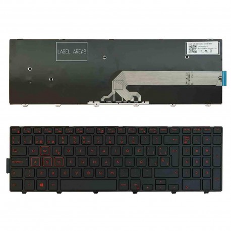 Teclado Para Portátil Dell Inspiron Gaming 15 7559