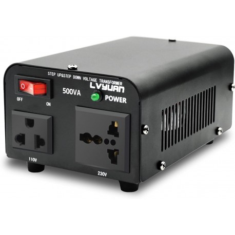 Estabilizador de Tensão Automático AC 220V / 110V 500VA com Proteção Integrada