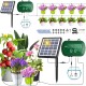 Sistema de Irrigação Solar Automático para Jardim com 15 Cabeças de Rega