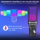 Microfone USB RGB Zealsound para Gaming, Streaming e Podcast