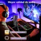 Microfone USB RGB Zealsound para Gaming, Streaming e Podcast