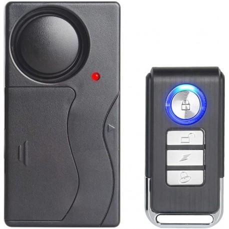 Lancoon Alarme anti-roubo sem fio, sistema de segurança anti-roubo com sensor de movimento ajustável de alta sensibilidade de