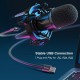 Kit de Microfone de Jogos USB FIFINE para PC e Consoles PS4/PS5