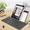   Teclado Bluetooth Multidispositivo com Suporte Integrado