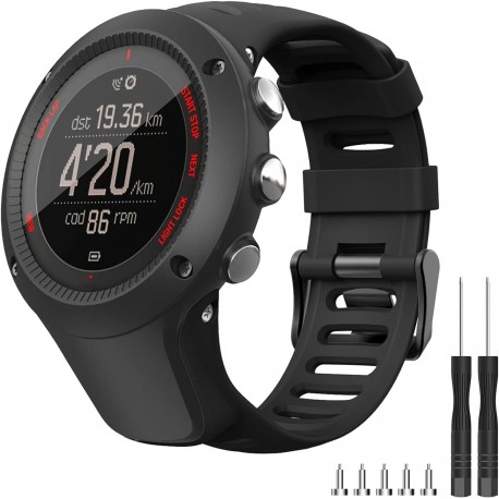 Correia de Substituição em Silicone para SUUNTO Ambit 3 - Songsier