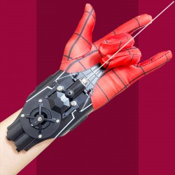 Peter Parker Wrist Launcher Shooters, Cosplay Props, Dispositivo de tiro Brinquedos para crianças, Spider Silk Launche, Web