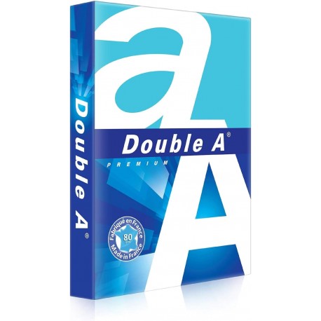 Papel de Fotocopiadora Double A - A4, 80 gm 500 Folhas, Branco