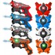 Conjunto de Laser Tag Recarregável - Pacote Familiar com 4 Jogadores
