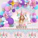 Kit de Arco de Balões de 111 Peças para Festas
