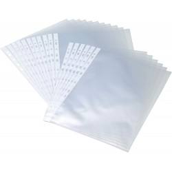 Capas Protetoras Transparentes A4 Budget - Pack de 100