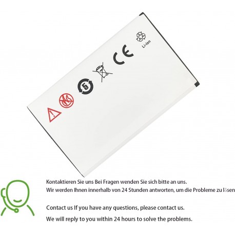 Bateria de Substituição Aousavo Li3723T42P3h704572 para ZTE MF90 e Outros Modelos - Litio Ion 3,7 Volts